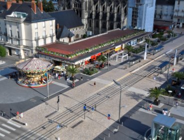 Place anatole France à Tours