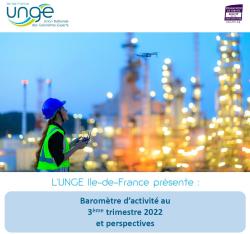 Baromètre d'activité Ile-de-France - 3ème trimestre 2022