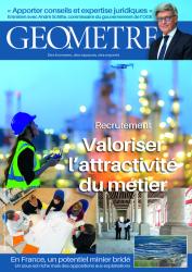 Revue GEOMETRE _ Février 2023 : le dossier de l'UNGE