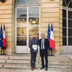 L'UNGE reçu ce jour à Matignon !