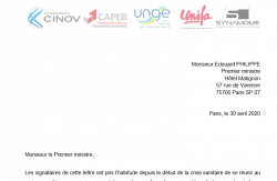 Lettre au Premier ministre – 30 avril 2020