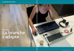 REVUE GEOMETRE - Télétravail : la branche s'adapte !