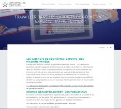 Concepteurs d'Avenir - Où me former pour travailler au sein d'un cabinet de géomètres-experts ?
