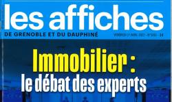 Les affiches de Grenoble et du Dauphiné - Table ronde de l'immobilier